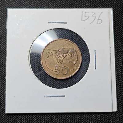 KK钱币收藏小铺  第415期 2月预留时间 周末发货  冰岛50奥拉铜币