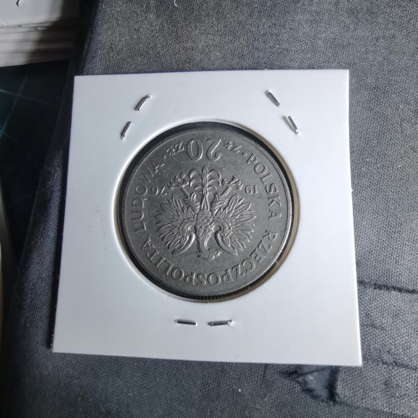 沼泽如烟--第1042场 波兰1976年20兹罗提