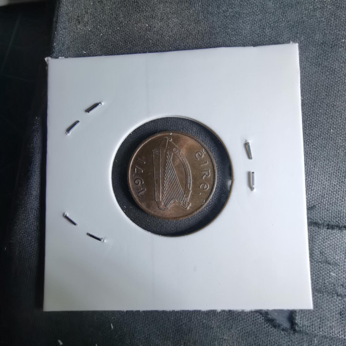 沼泽如烟--第1042场 爱尔兰1971年半便士