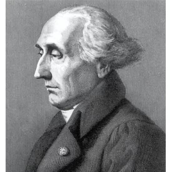 法国1818年 大数学家拉格朗日高浮雕精制大铜章 40MM