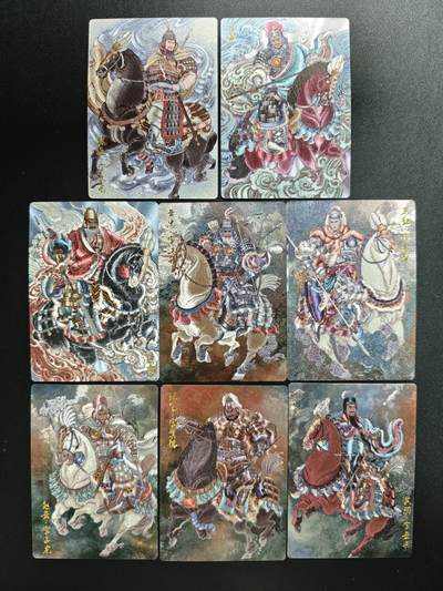 天玑星卡拍第183期《4.2周四截拍》持续收拍收评中 满赠卡需备注 - 齐卡文化 三国 冯涛 全粗 八张 关羽有瑕