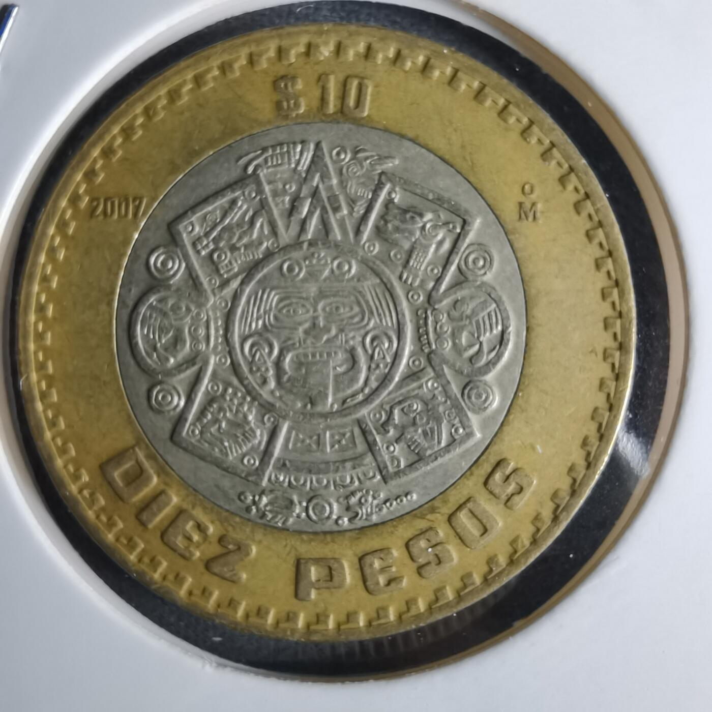 沼泽如烟--第1042场 墨西哥2007年10比索