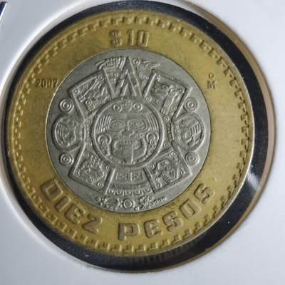 沼泽如烟--第1042场 - 墨西哥2007年10比索