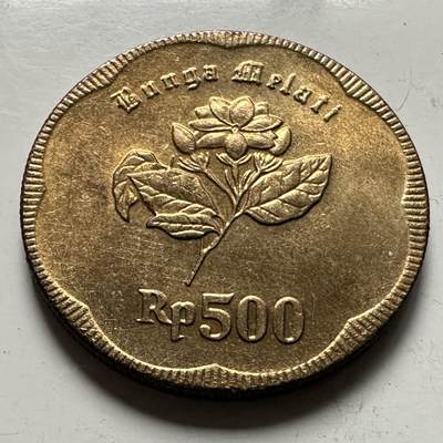 🌹外币初藏🌹🐯2026年第36场   每周二四六晚8️⃣点 接代拍 - 印尼1991年500卢比