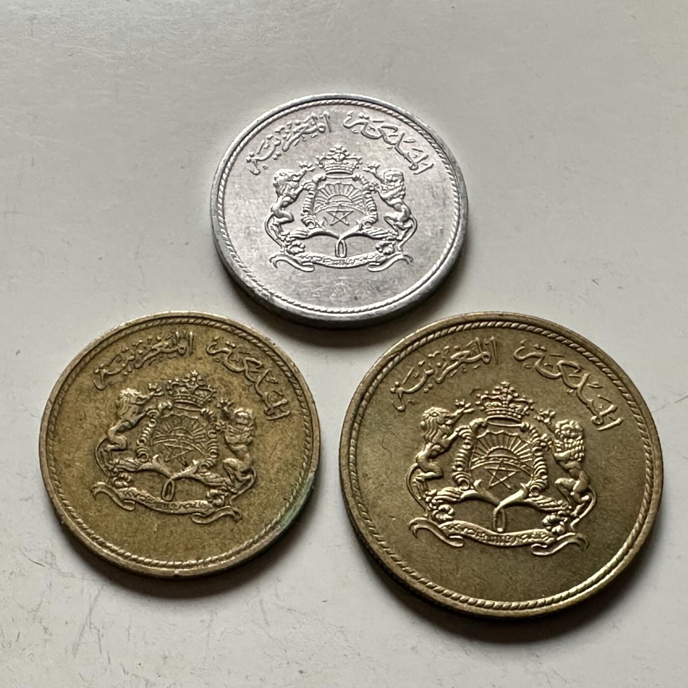 🌹外币初藏🌹🐯2026年第36场   每周二四六晚8️⃣点 接代拍 摩洛哥1974年1-5-10分