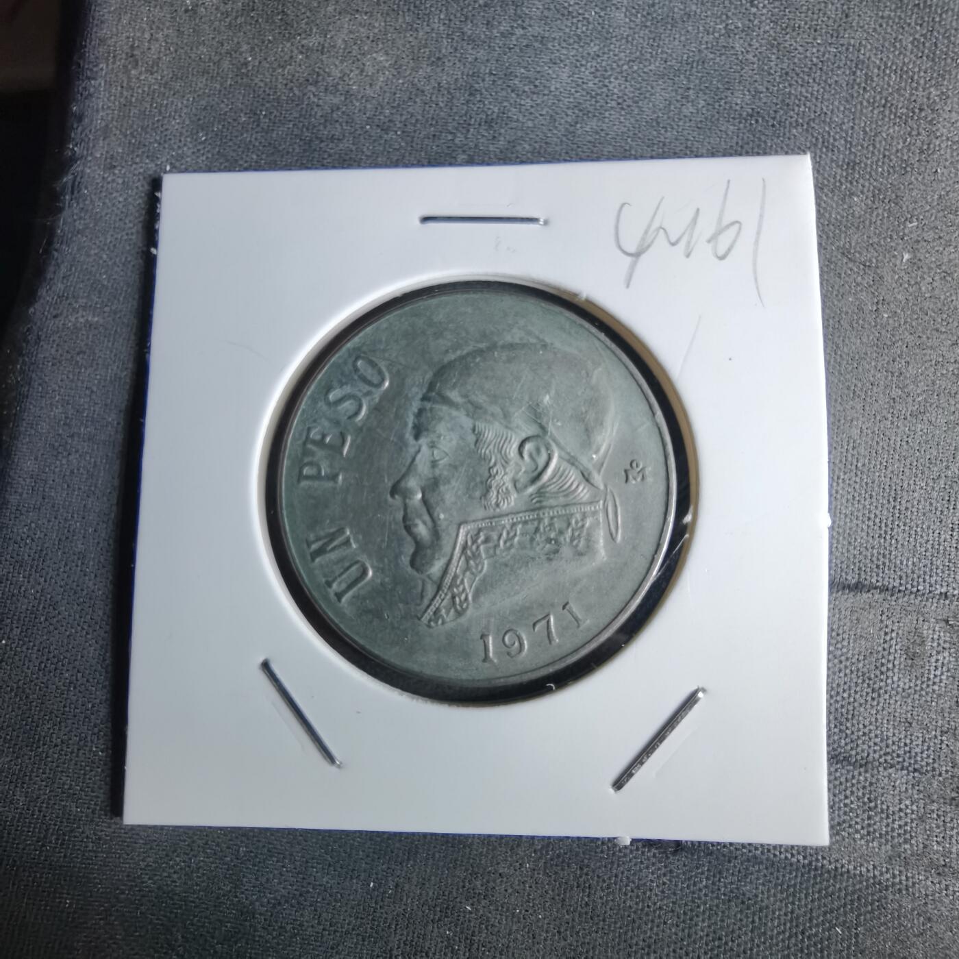 沼泽如烟--第1042场 墨西哥1971年1比索