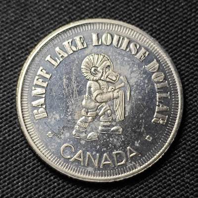 KK钱币收藏小铺  第415期 2月预留时间 周末发货 1979加拿大1元 代币
