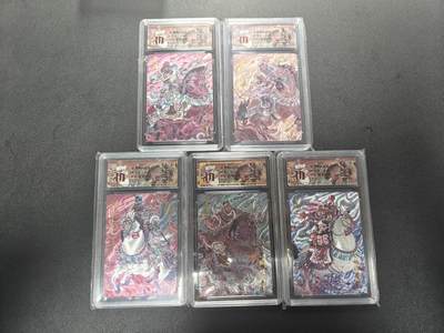 天玑星卡拍第183期《4.2周四截拍》持续收拍收评中 满赠卡需备注 - 【亲签卡】百里卡牌 冯涛 马军五虎将 限编066 保粹专属标 一套五张