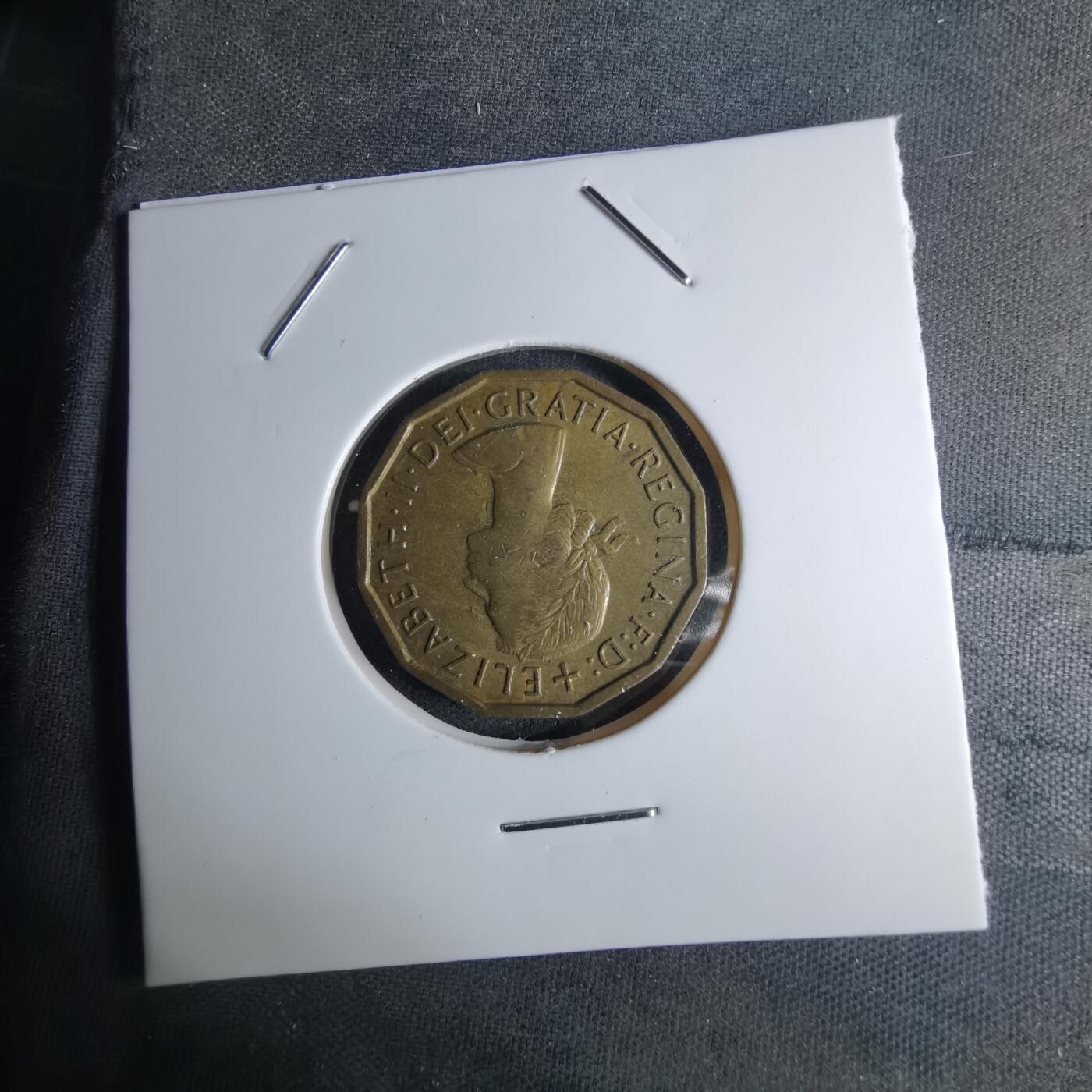 沼泽如烟--第1042场 英国1962年3便士