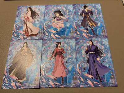 麦趣喜第四场 新品尝鲜专场 (4月2号周四晚上22点截拍，专注买家市场，福利拉满)  - 卡星魔道祖师 莲花卡 6张