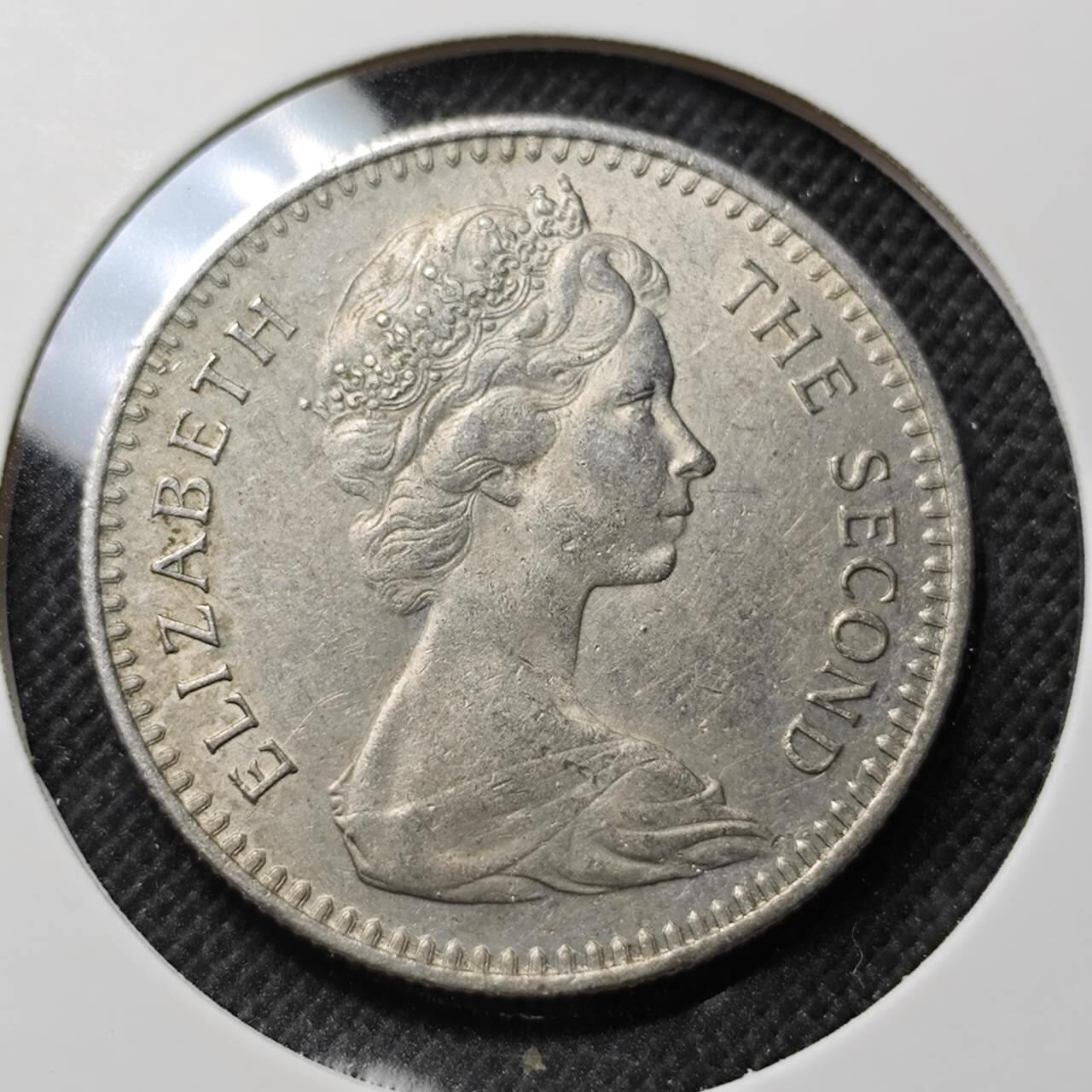 KK钱币收藏小铺  第414期 2月预留时间 周末发货 1964英属罗德西亚20分