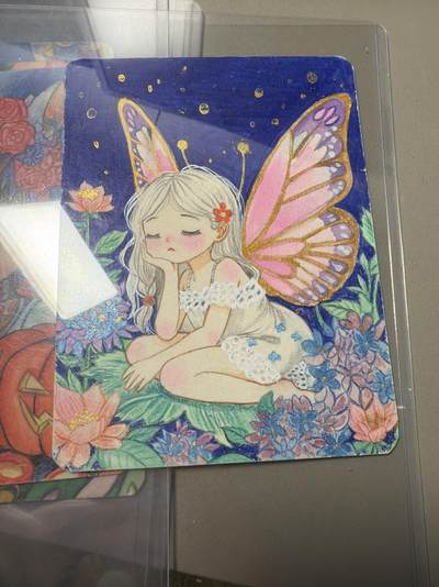 麦趣喜第四场 新品尝鲜专场 (4月2号周四晚上22点截拍，专注买家市场，福利拉满)  - 福福：本场拍场满8件，送大手绘一张，按订单付款顺序，送完为止，四款随机发货