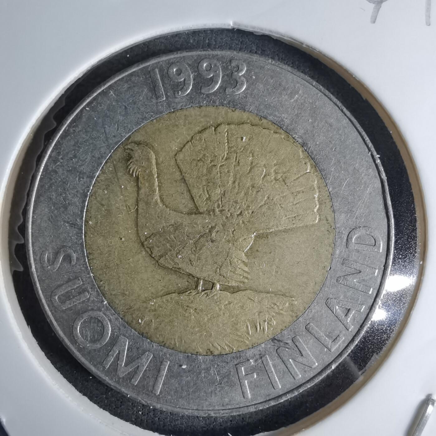 沼泽如烟--第1042场 芬兰1993年10马克