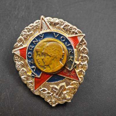 4月1日结束，成斌徽章钱币专场（今日继续更新） - 捷克斯洛伐克模范士兵证章