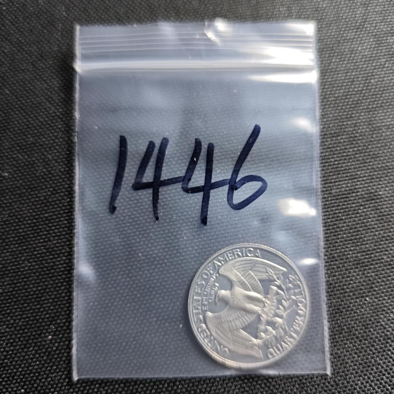 KK钱币收藏小铺  第414期 2月预留时间 周末发货 1983美国25分 精制币