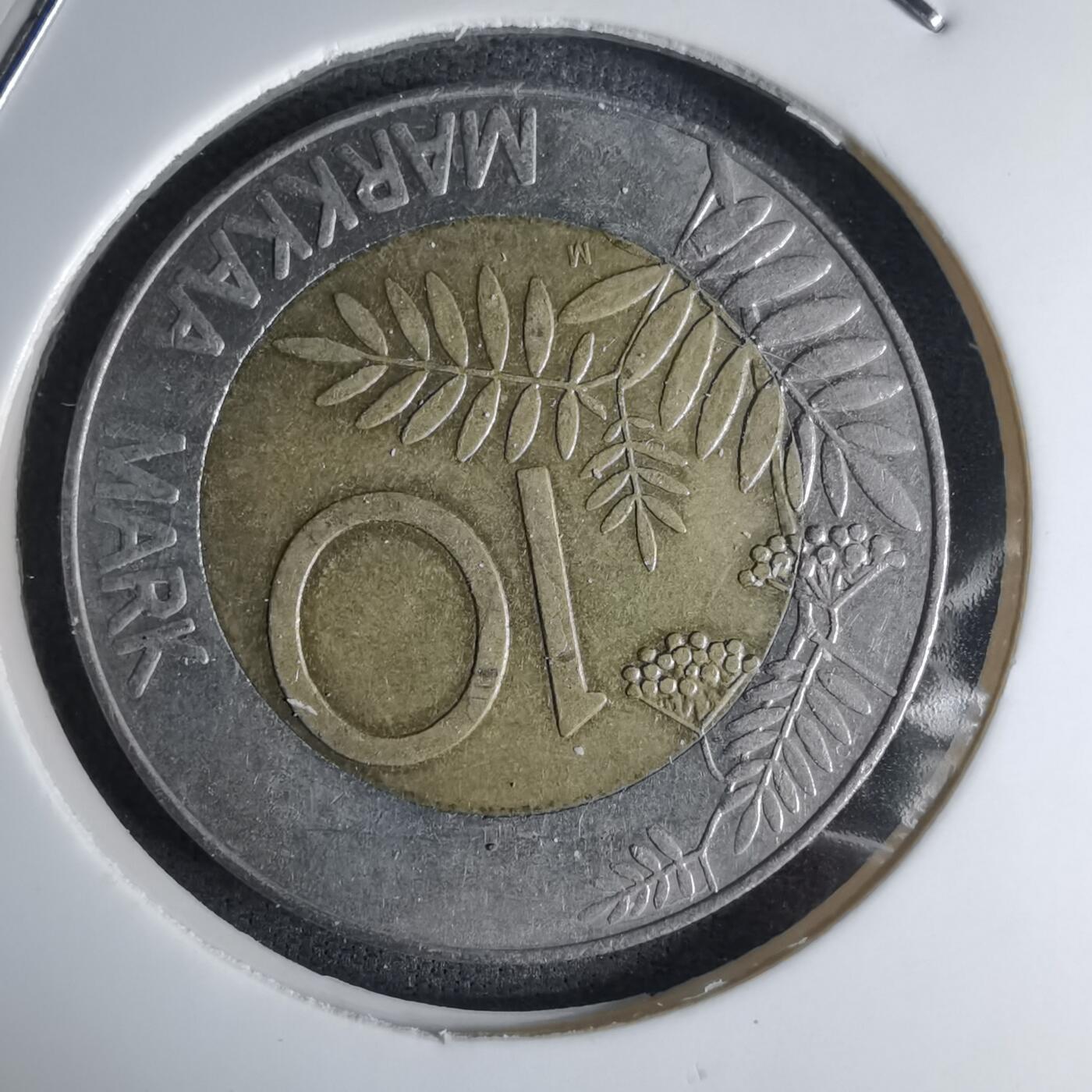 沼泽如烟--第1042场 芬兰1993年10马克