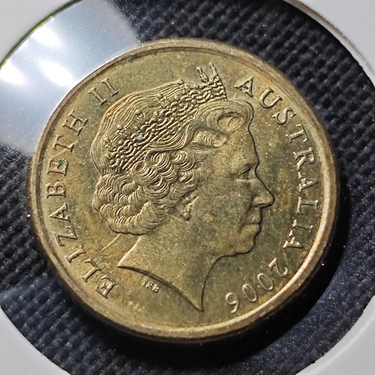 KK钱币收藏小铺  第414期 2月预留时间 周末发货  澳大利亚土著人2元