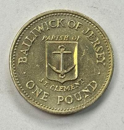 S&S Numismatic世界钱币-拍卖 第125期  - 泽西岛1985年 圣克莱门特教区 1英镑纪念币