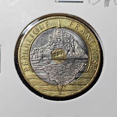 KK钱币收藏小铺  第415期 2月预留时间 周末发货 1992法国20法郎 