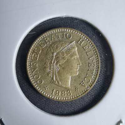 沼泽如烟--第1042场 - 瑞士1983年五分