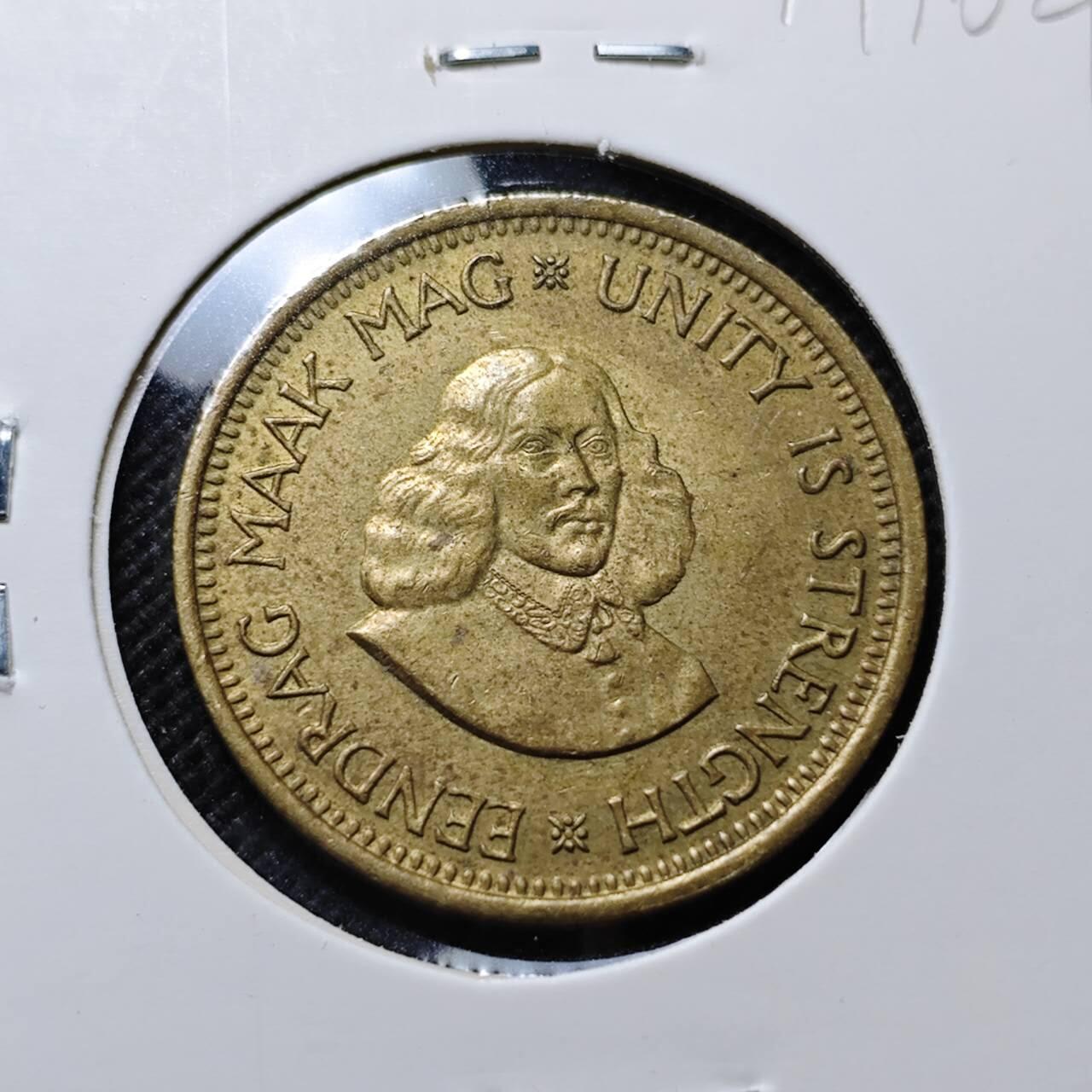 KK钱币收藏小铺  第414期 2月预留时间 周末发货  1964南非1/2分