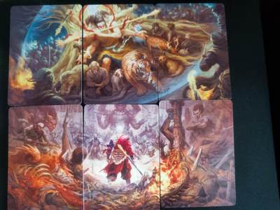 【持续收拍品】-琦卡当当铺～第40期★★~支持寄存★★~【9点40结束】扫码加群抽[包邮券]~ - 炎卡文化-问道东方-彫仙-西游无胜-4套-三拼图-普卡-12张