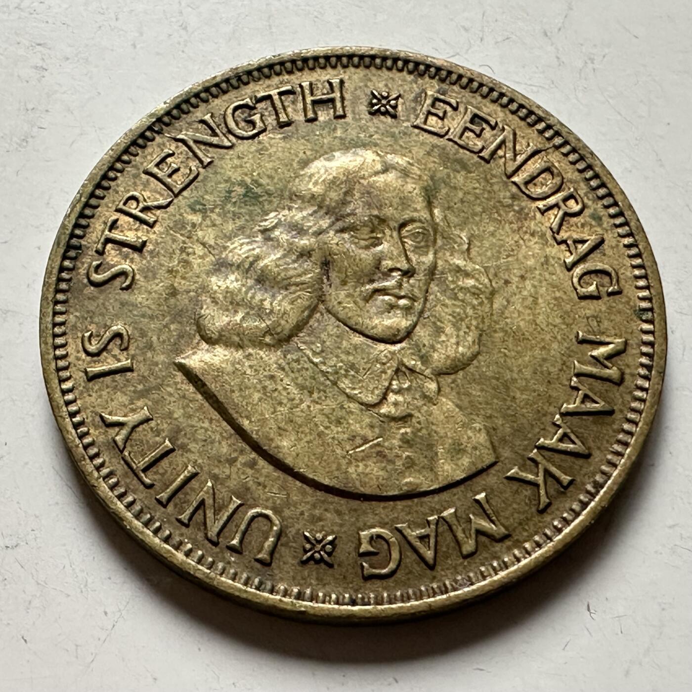 🌹外币初藏🌹🐯2026年第36场   每周二四六晚8️⃣点 接代拍 南非1961年一分