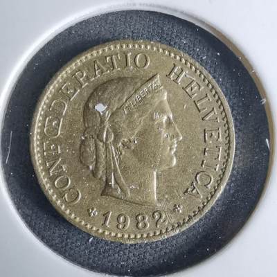 沼泽如烟--第1042场 - 瑞士1982年五分