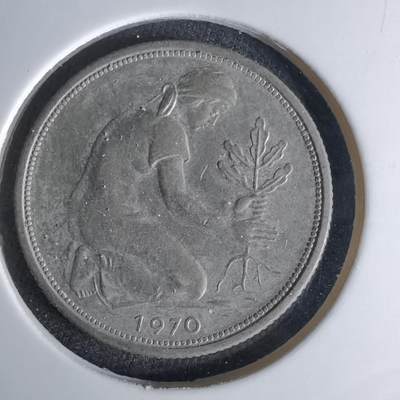 沼泽如烟--第1042场 - 德国1970年50芬尼