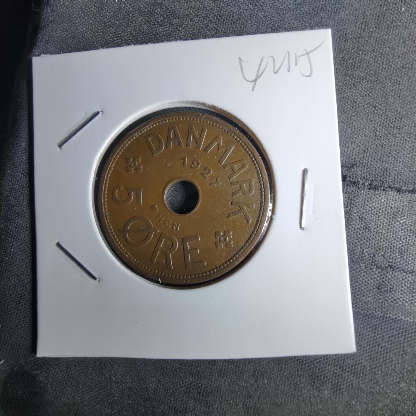 沼泽如烟--第1042场 丹麦1927年5欧尔