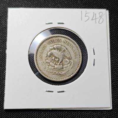 KK钱币收藏小铺  第415期 2月预留时间 周末发货 1942墨西哥10分 