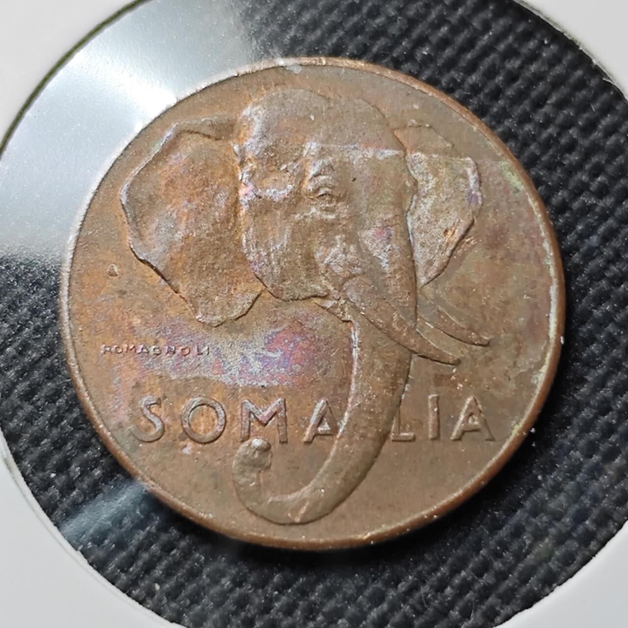 KK钱币收藏小铺  第414期 2月预留时间 周末发货 1950索马里1分 