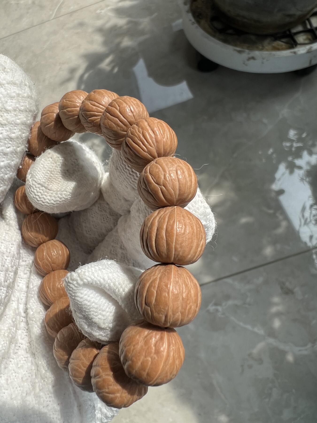 零元拍：猴头12.5原生态手串