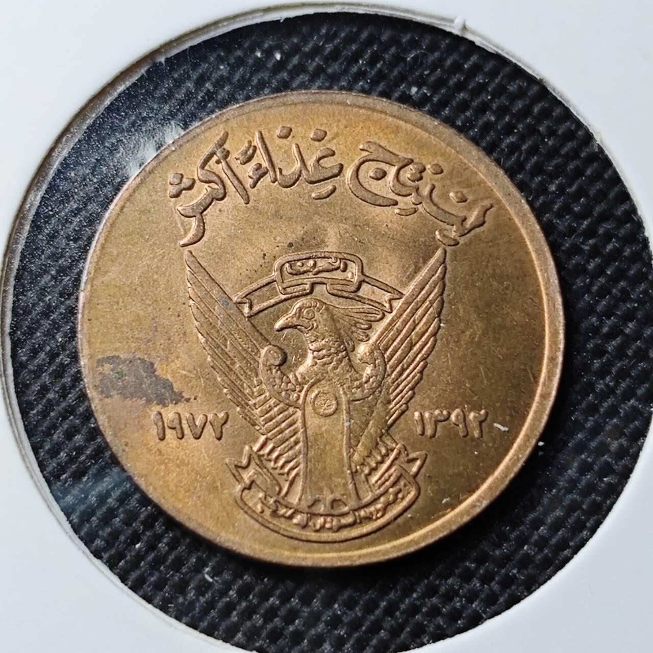 KK钱币收藏小铺  第414期 2月预留时间 周末发货 苏丹5米利姆 好品