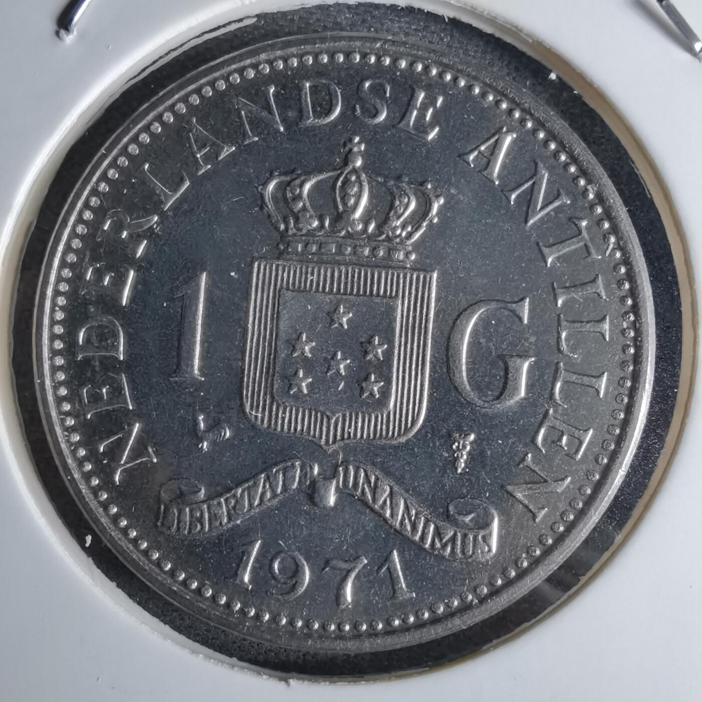 沼泽如烟--第1042场 荷兰1971年1盾