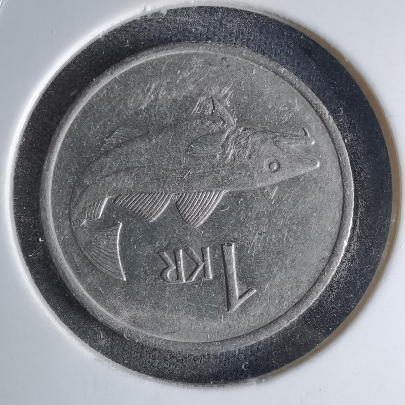 沼泽如烟--第1042场 冰岛1984年1克朗