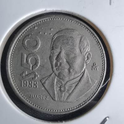 沼泽如烟--第1042场 - 墨西哥1988年50比索