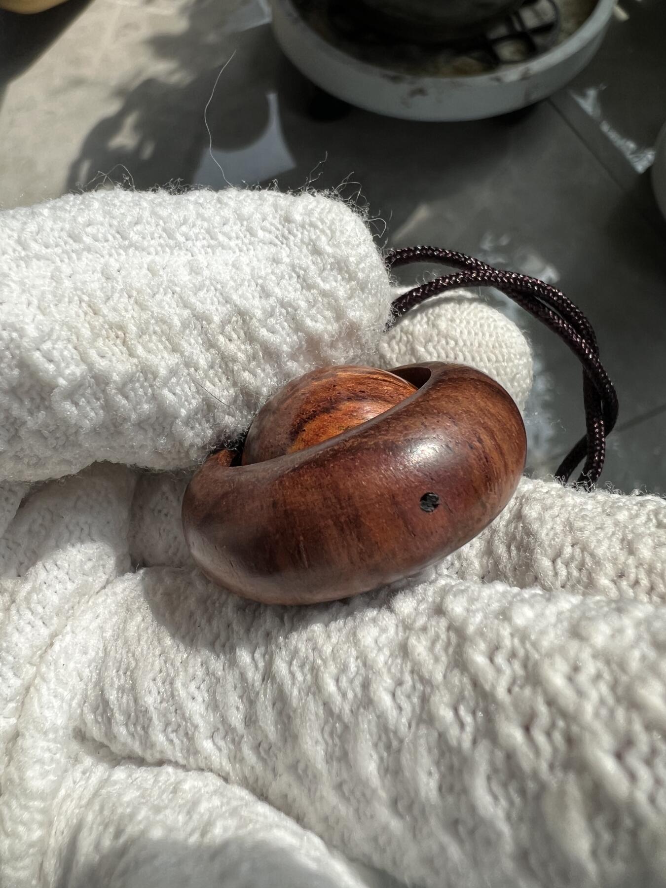 零元拍：海南黄花梨转运珠：33/20MM