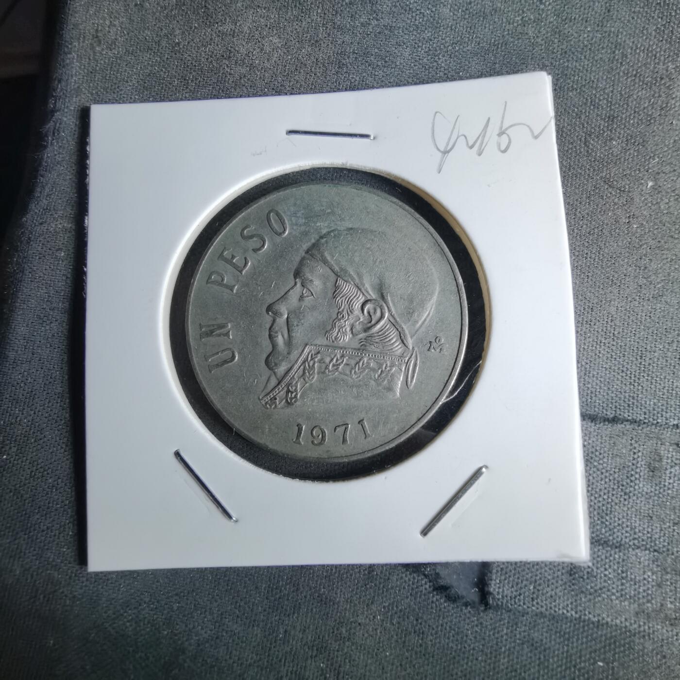 沼泽如烟--第1042场 墨西哥1971年1比索