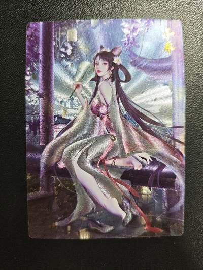 天玑星卡拍第183期《4.2周四截拍》持续收拍收评中 满赠卡需备注 - 齐卡文化 三国演义 瓜瓜 小乔 035/300 粗闪