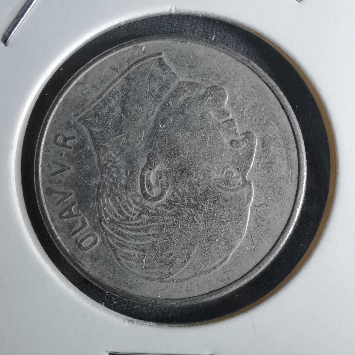 沼泽如烟--第1042场 挪威1972年1克朗