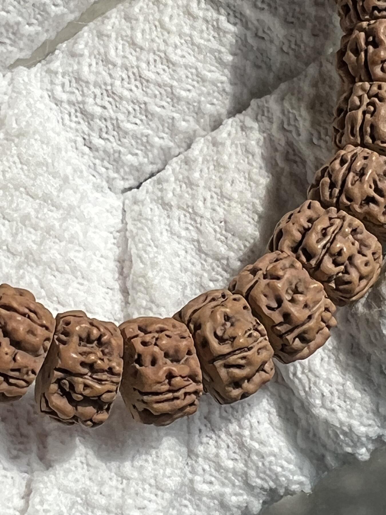 零元拍：国工龙切归圆盘龙金刚菩提手串，12.8/7.8