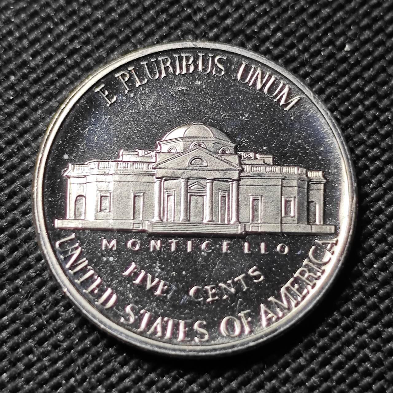 KK钱币收藏小铺  第414期 2月预留时间 周末发货 1983美国5分 精制币