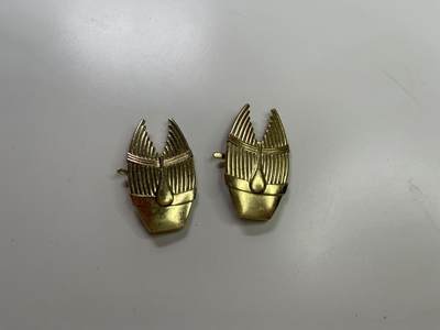 新时代收藏快速小拍 拍卖本周一线所得新货 4月2日场 - 85文工团大笙符号一对 少见 陈佩斯同款