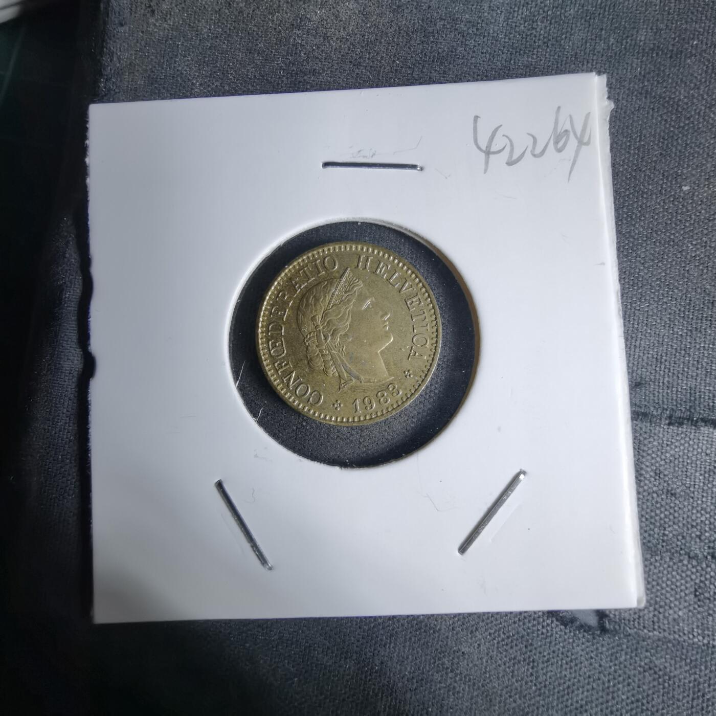 沼泽如烟--第1042场 瑞士1983年五分