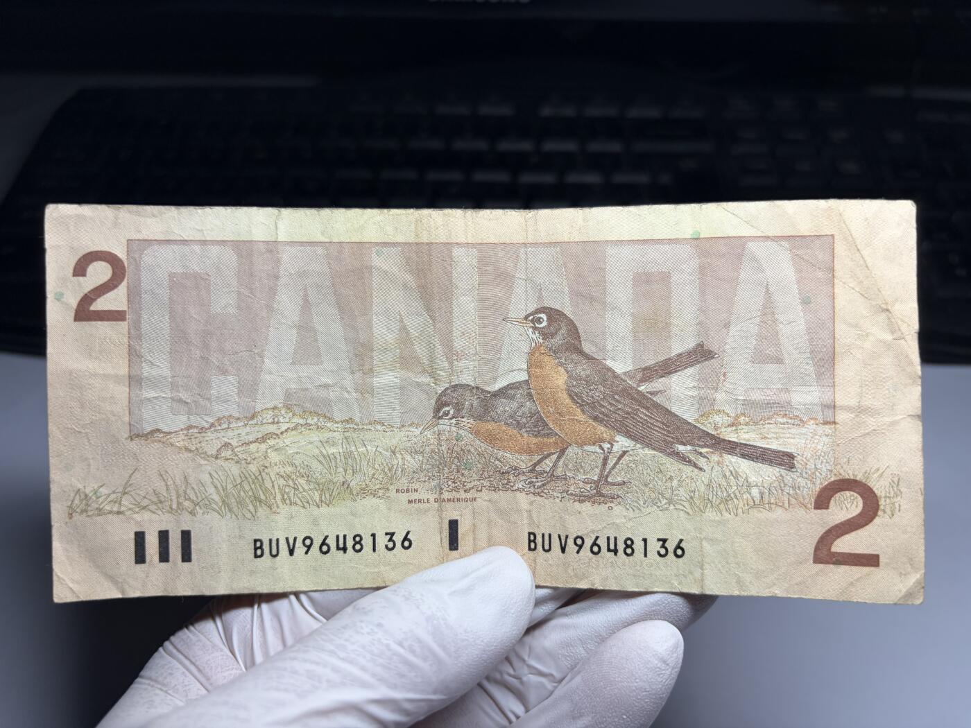 2026年集古藏今外币拍卖第三期-第10场—（总第320拍-纸币专场），本期拍完结算一次，发货时间2-3天，休息几天后继续新的一期拍卖。 1986年加拿大2元