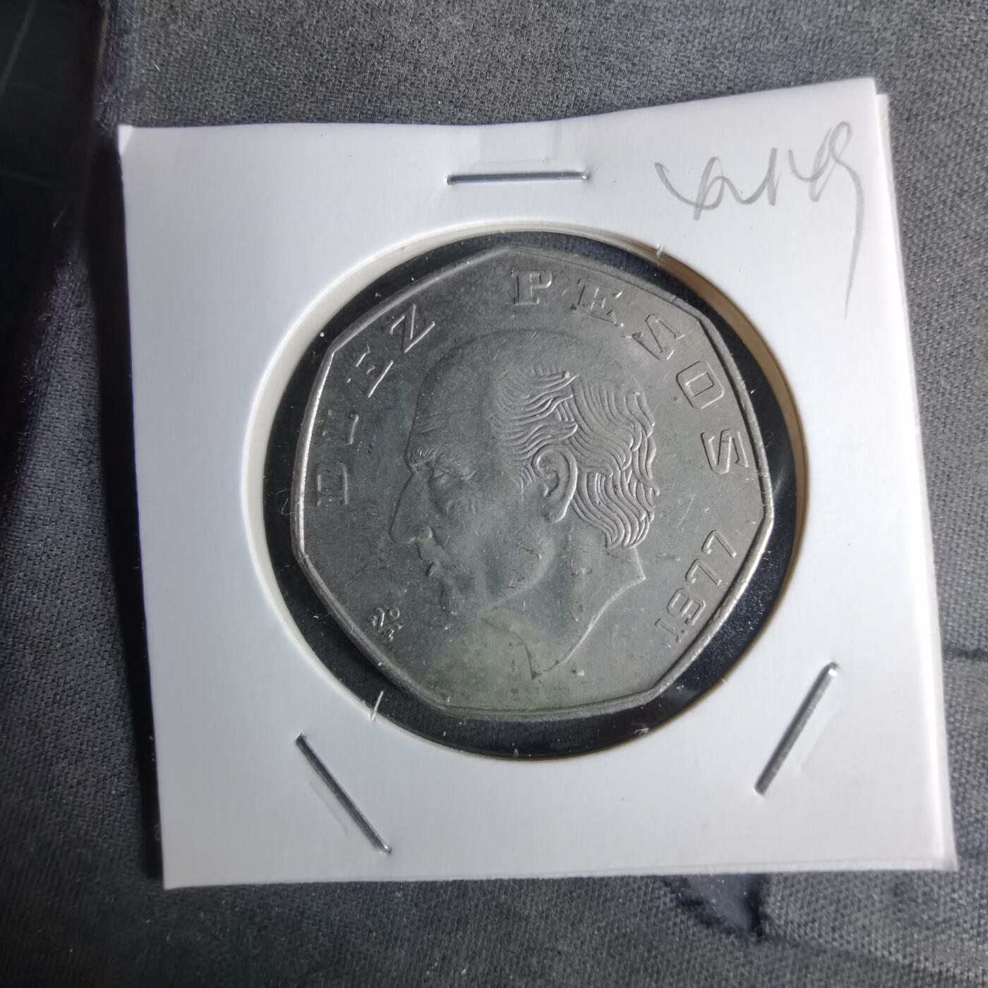 沼泽如烟--第1042场 墨西哥1977年10比索