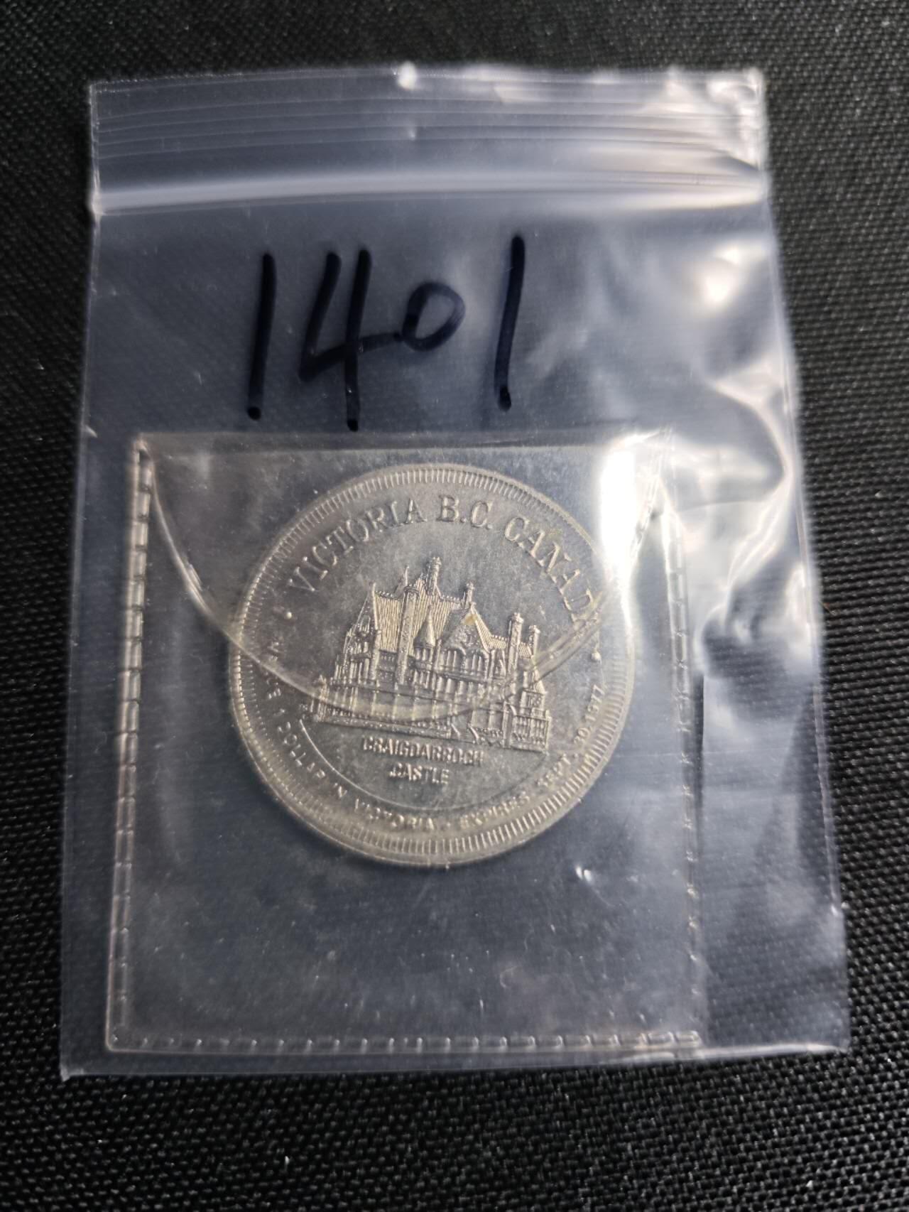 KK钱币收藏小铺  第414期 2月预留时间 周末发货  加拿大1元代币 好品