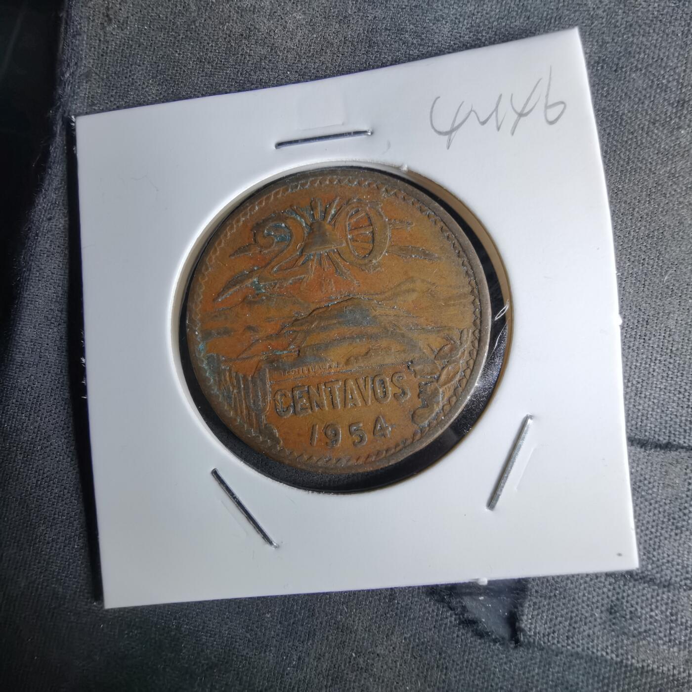 沼泽如烟--第1042场 墨西哥1954年20分