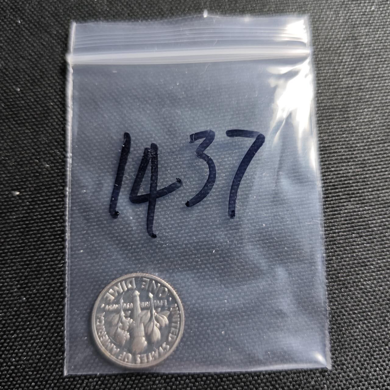 KK钱币收藏小铺  第414期 2月预留时间 周末发货 1984美国10分 精制币